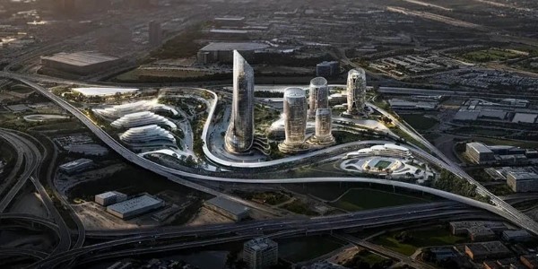 濃濃的扎哈風—美國洛杉磯奧運村規(guī)劃設(shè)計方案